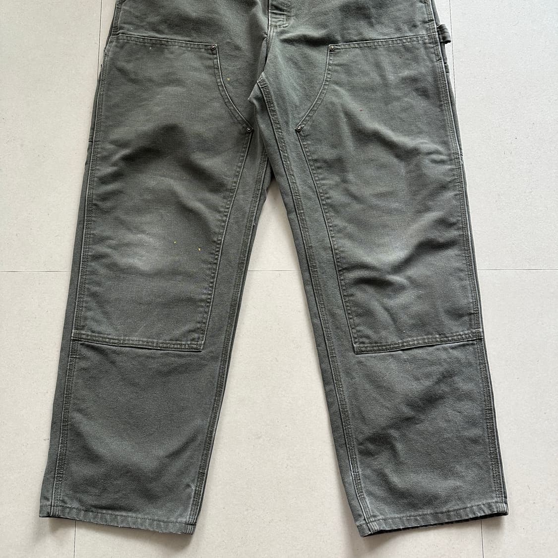 칼하트 B136 MOS 오리지널 덩가리 더블니 팬츠 (36x30) 상품이미지3