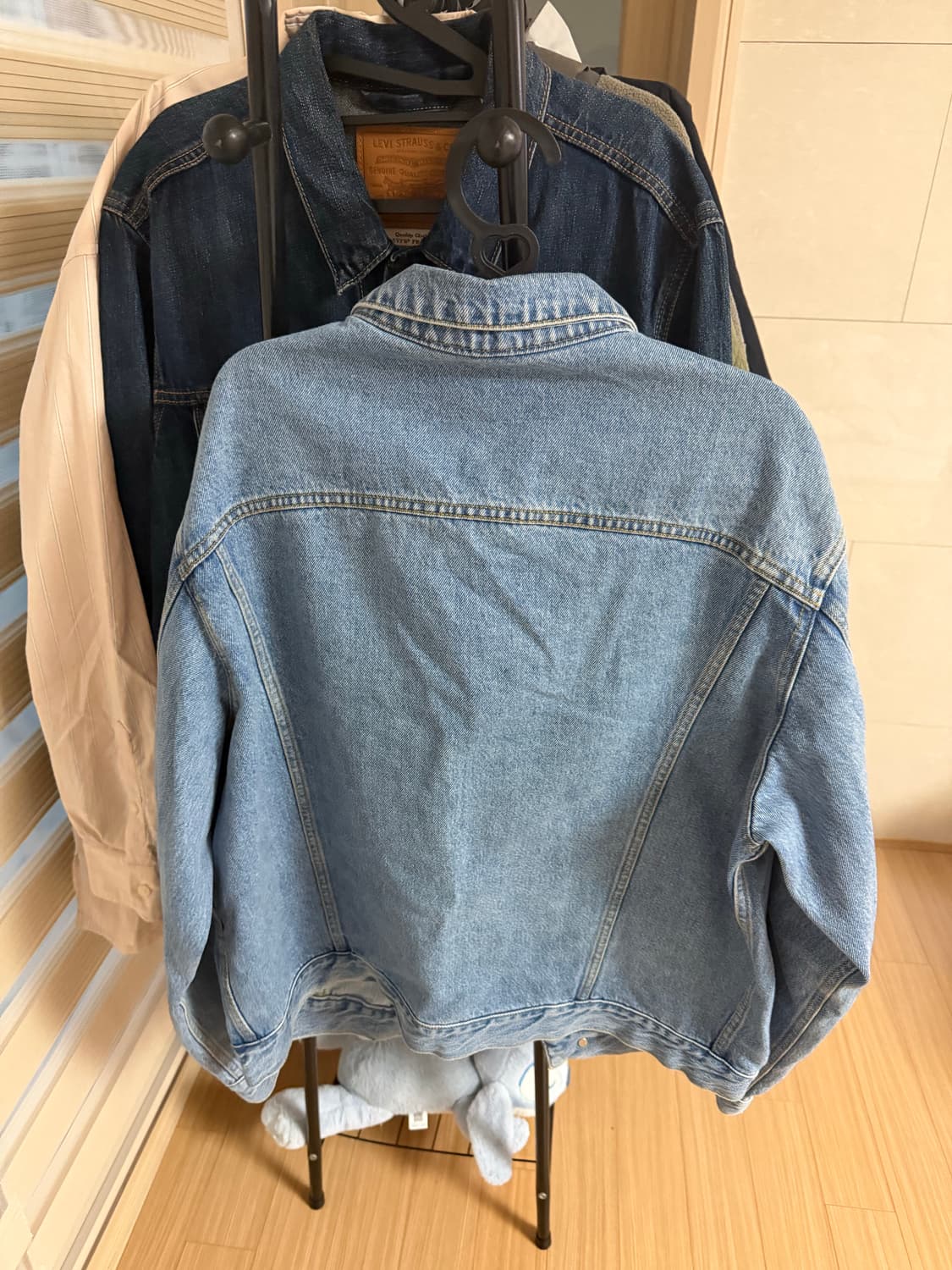 이얼즈어고(yearsago) 트러커 청자켓 (L) 상품이미지2