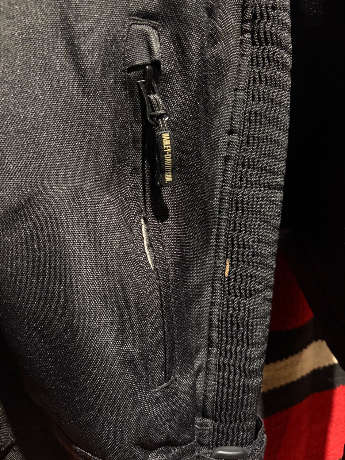 Harley biker jacket / 할리데이비슨 바이커 레이싱 재킷 상품이미지7