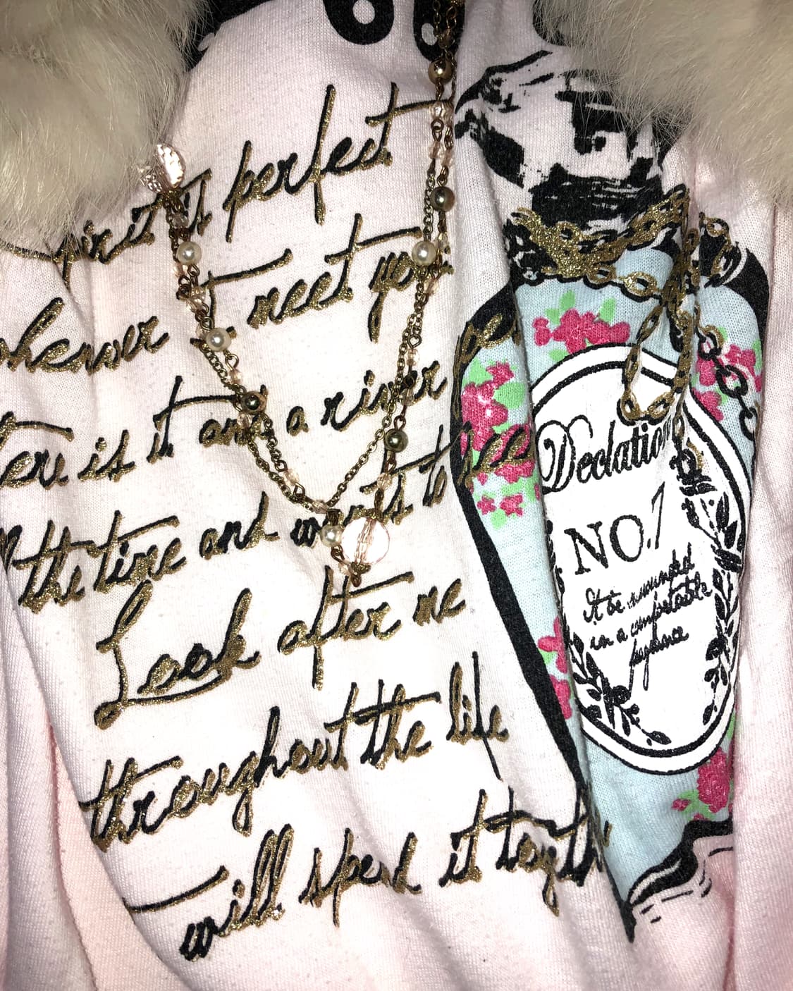 Pink dot letter top 상품이미지3