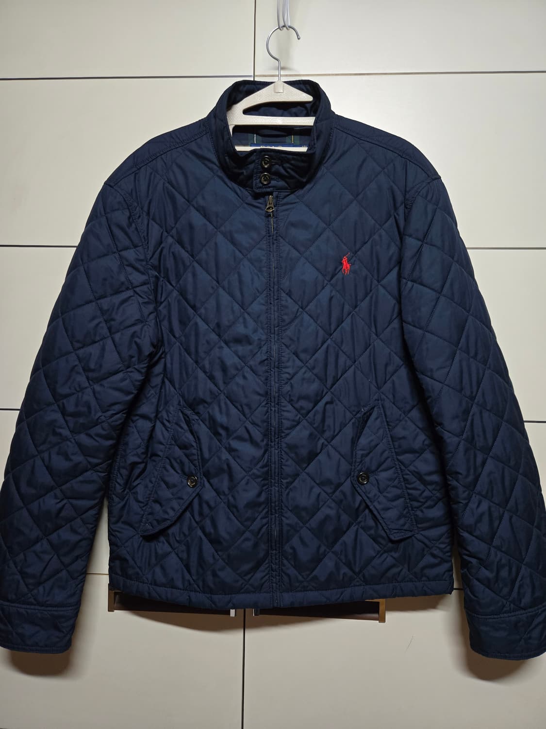 폴로랄프로렌 정품 남성 네이비 누빔 퀼팅 자켓 상품이미지1