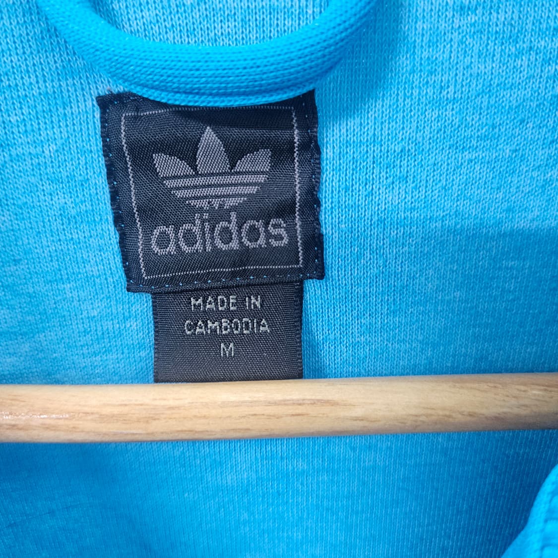 아디다스 빈티지 트랙탑 져지 블루 M 상품이미지3