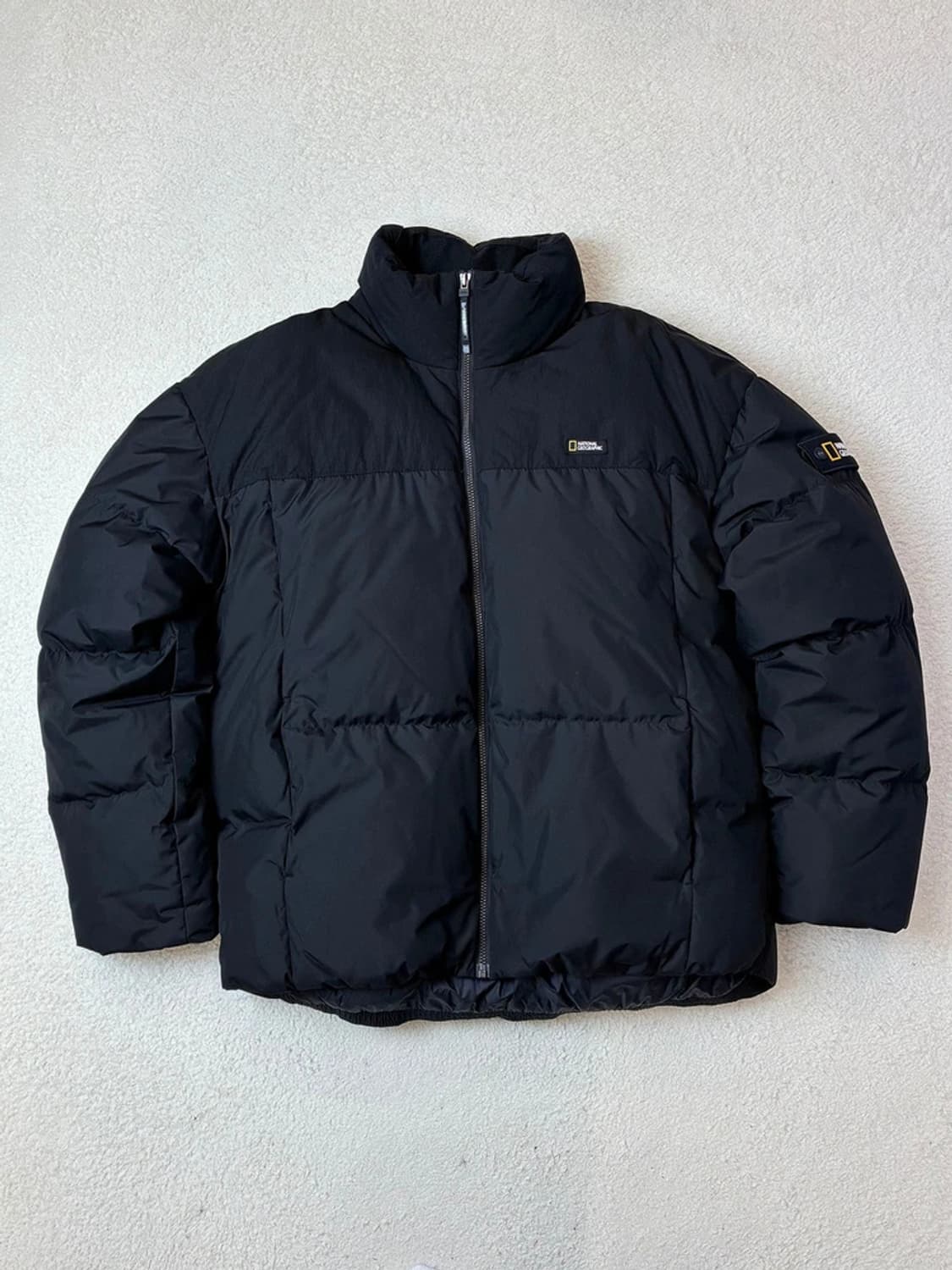 내셔널지오그래픽 22FW 레이만 하이넥 숏 다운 패딩 PN6211 상품이미지1