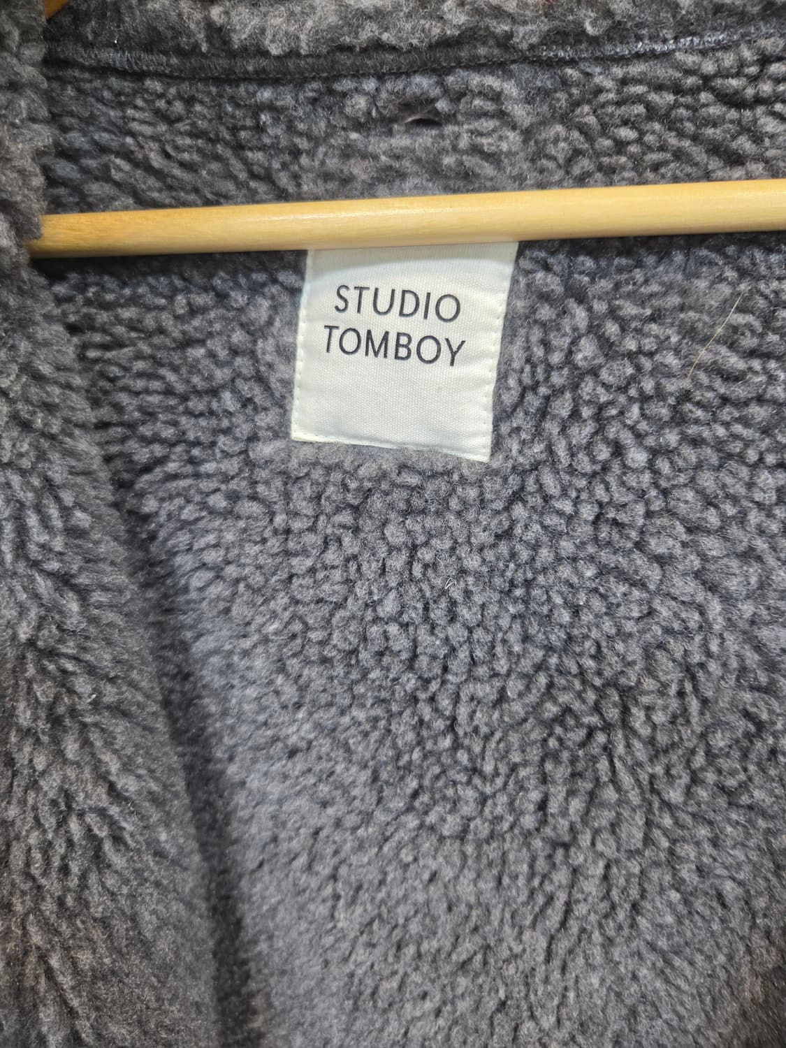 스튜디오톰보이 라쿤퍼 야상자켓 프리 상품이미지3