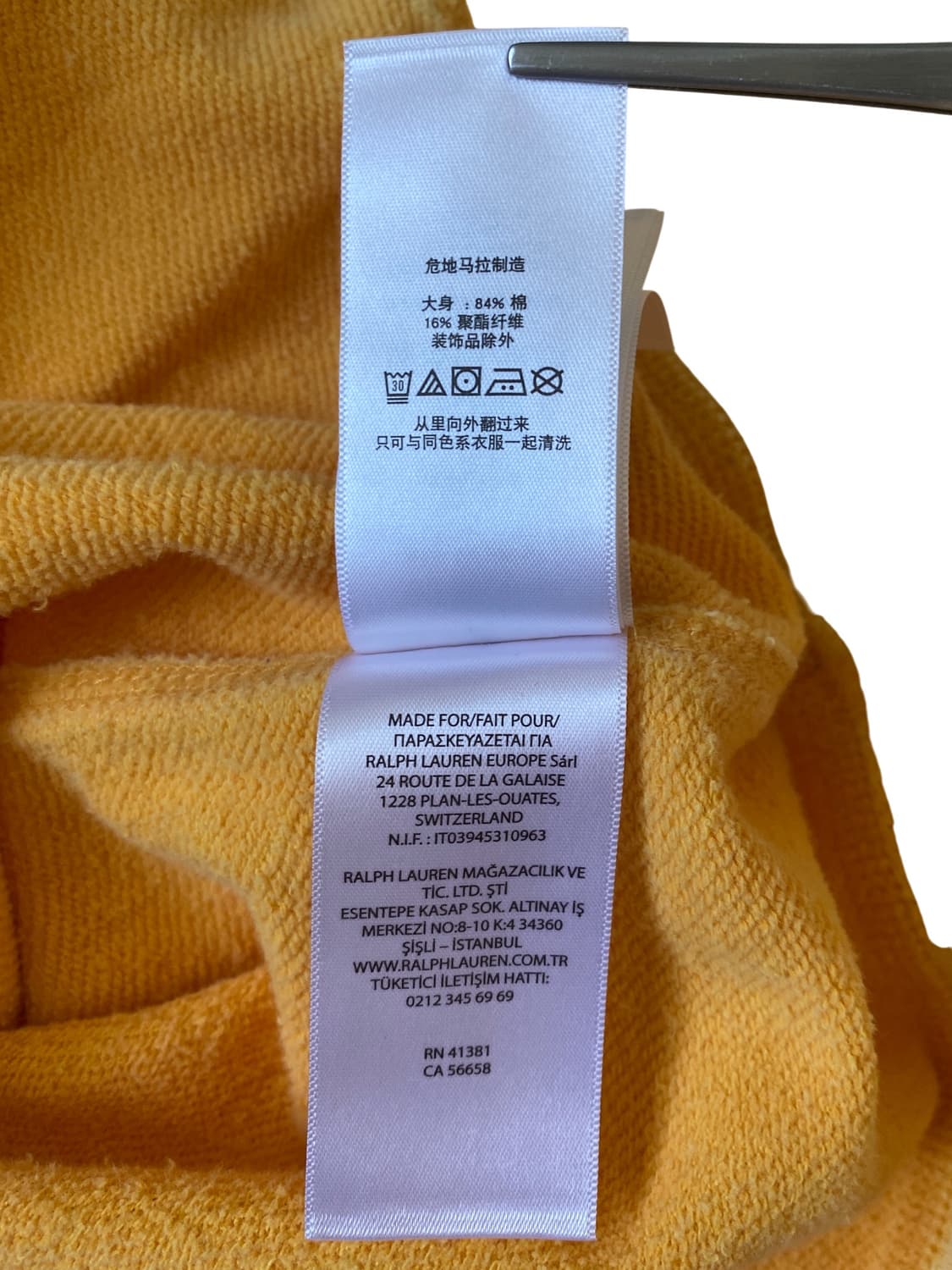 폴로 랄프로렌 후드티 (Man L) AB1318 상품이미지5