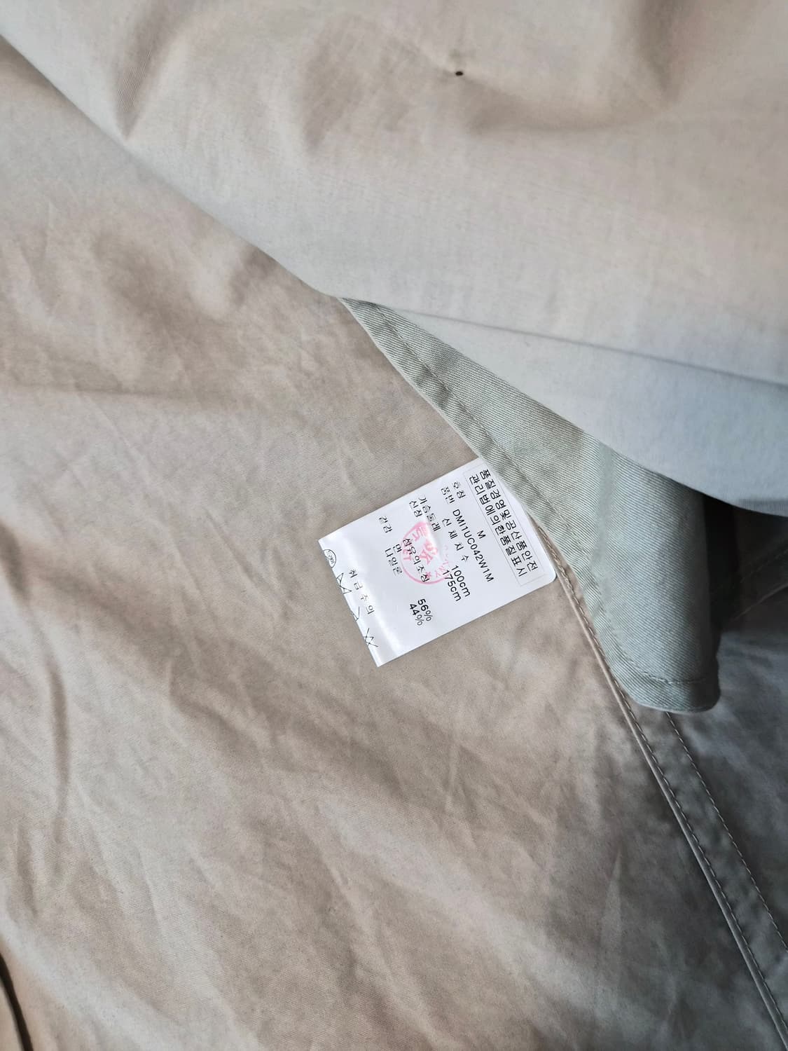 정품 DKNY 더블 버튼 트렌치코트 (베이지/상태최상) 상품이미지6