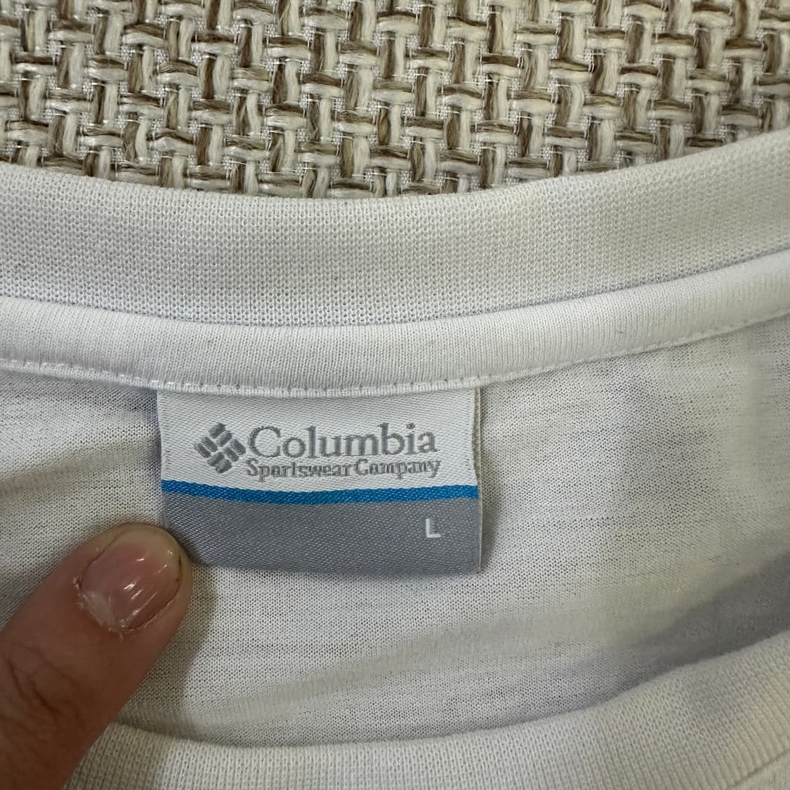 L 컬럼비아 그래픽 반팔 티셔츠 0406D 상품이미지2
