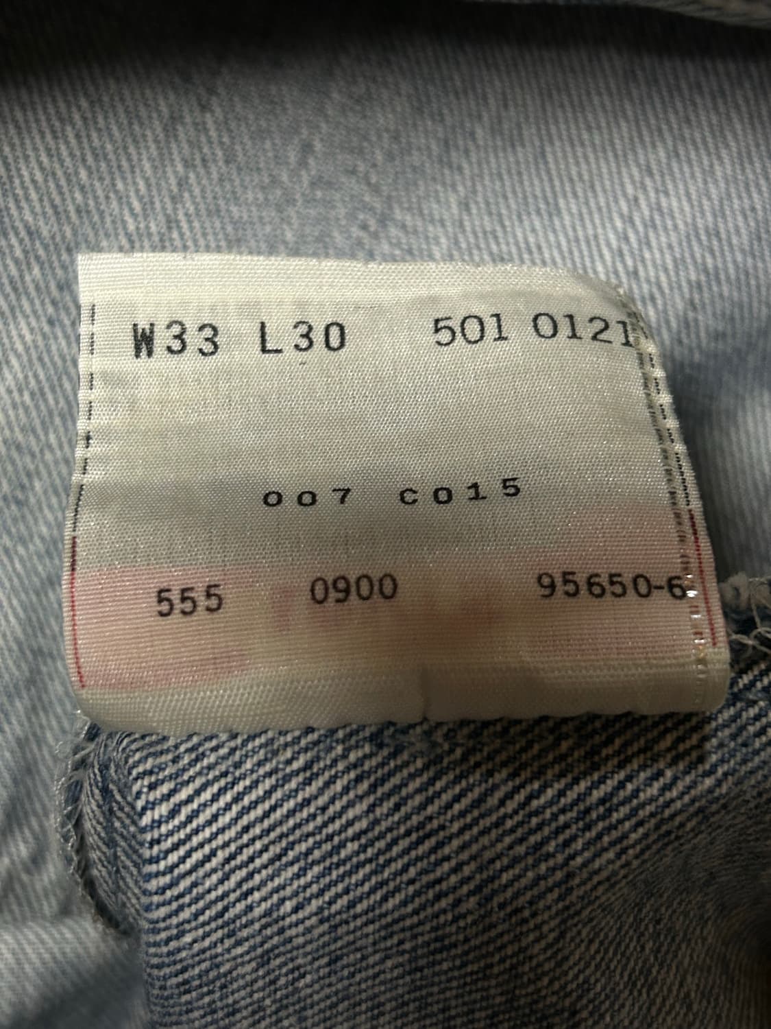 2000s Levi's 501 denim pants 상품이미지3