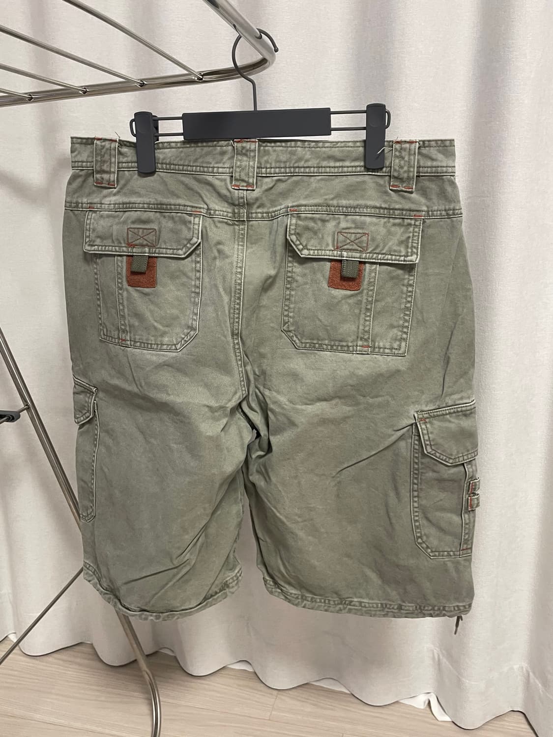 [L] 마하그리드 버뮤다 카고팬츠 반바지 카키 상품이미지5