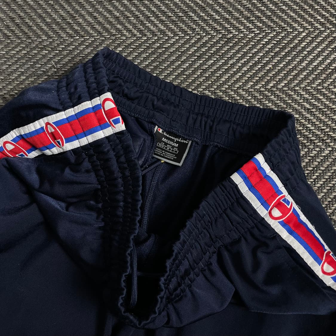챔피온 일판 사이드 스펠아웃 네이비 트랙 팬츠y 4544 상품이미지5