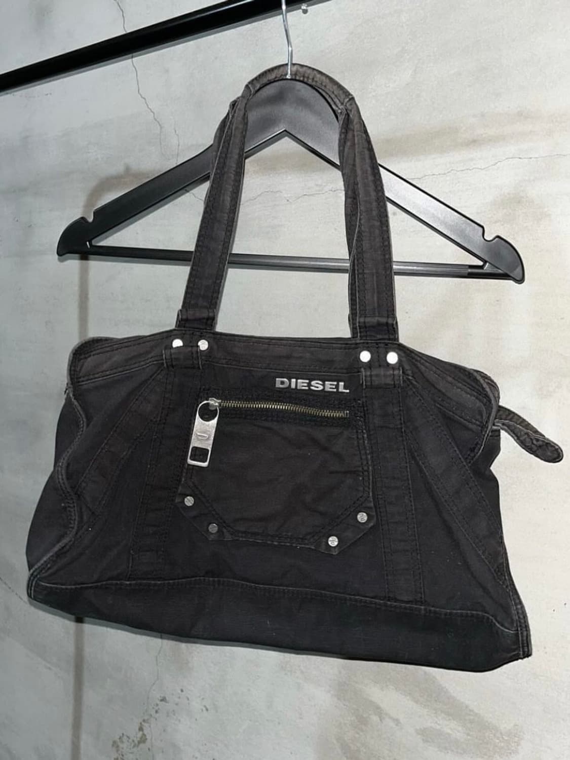 DIESEL 디젤 아카이브 코튼 숄더백 상품이미지1