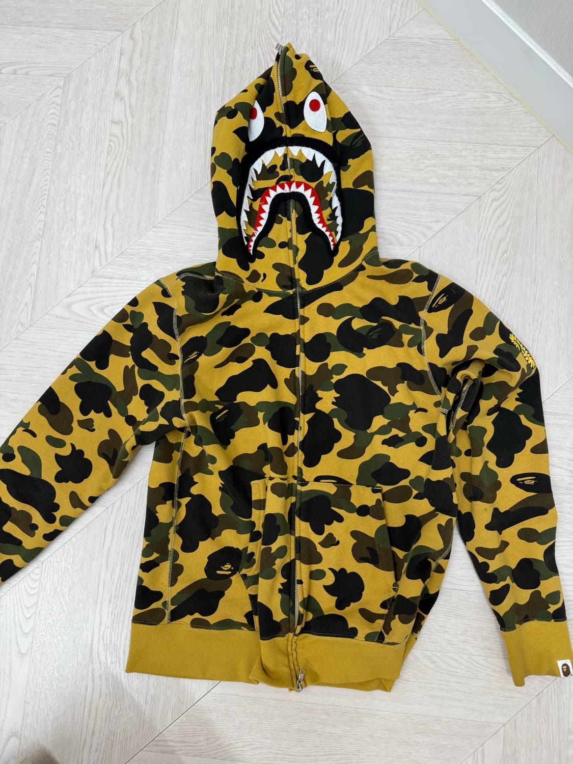 BAPE 베이프 후드집업 황계 M 상품이미지1
