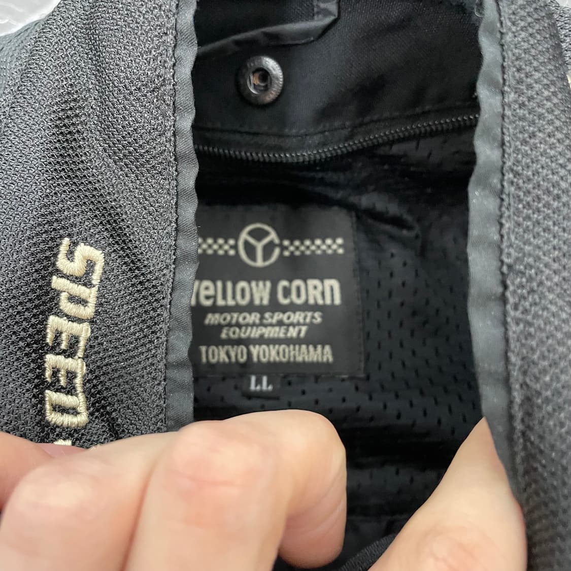 L 옐로우콘 슬래지해머 리플렉티브 레이싱 자켓 상품이미지10