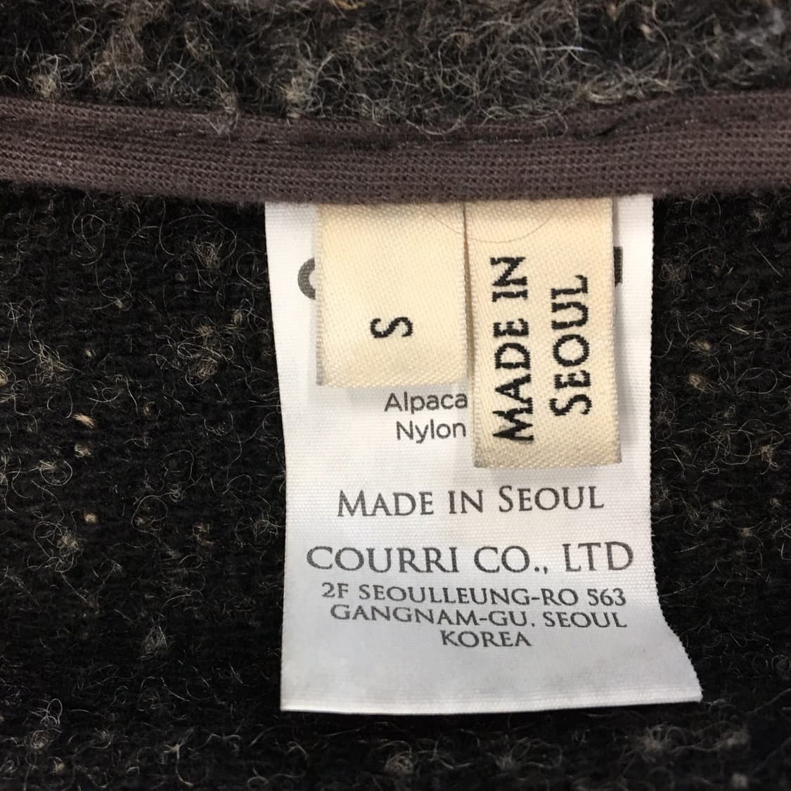 COUURI 코우리 알파카 오버코트 여성 S 상품이미지7