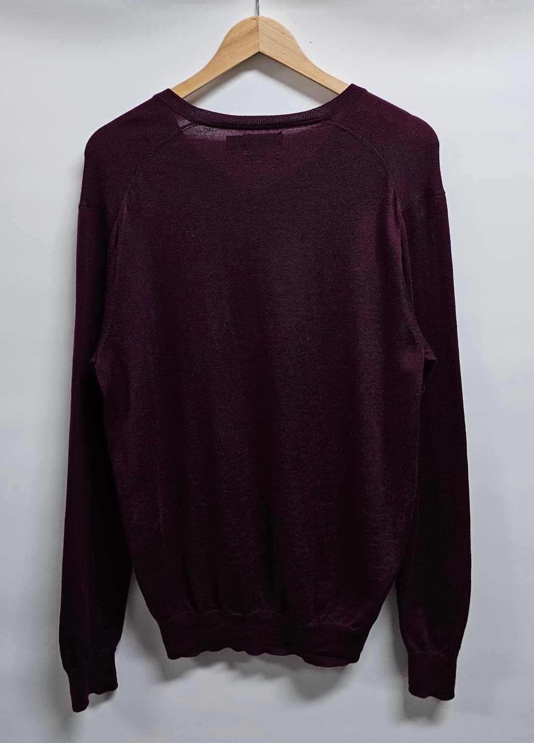 폴로랄프로렌 메리노 울 브이넥니트 S 상품이미지2