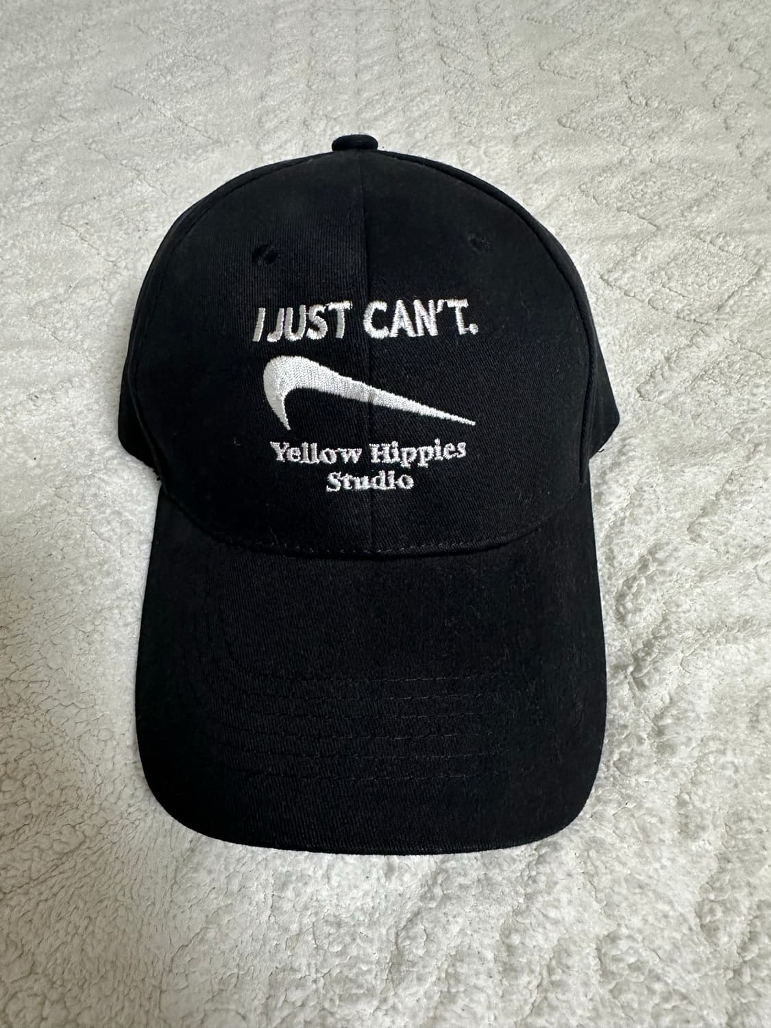 Yellow hippies 나이키 패러디 볼캡 상품이미지1