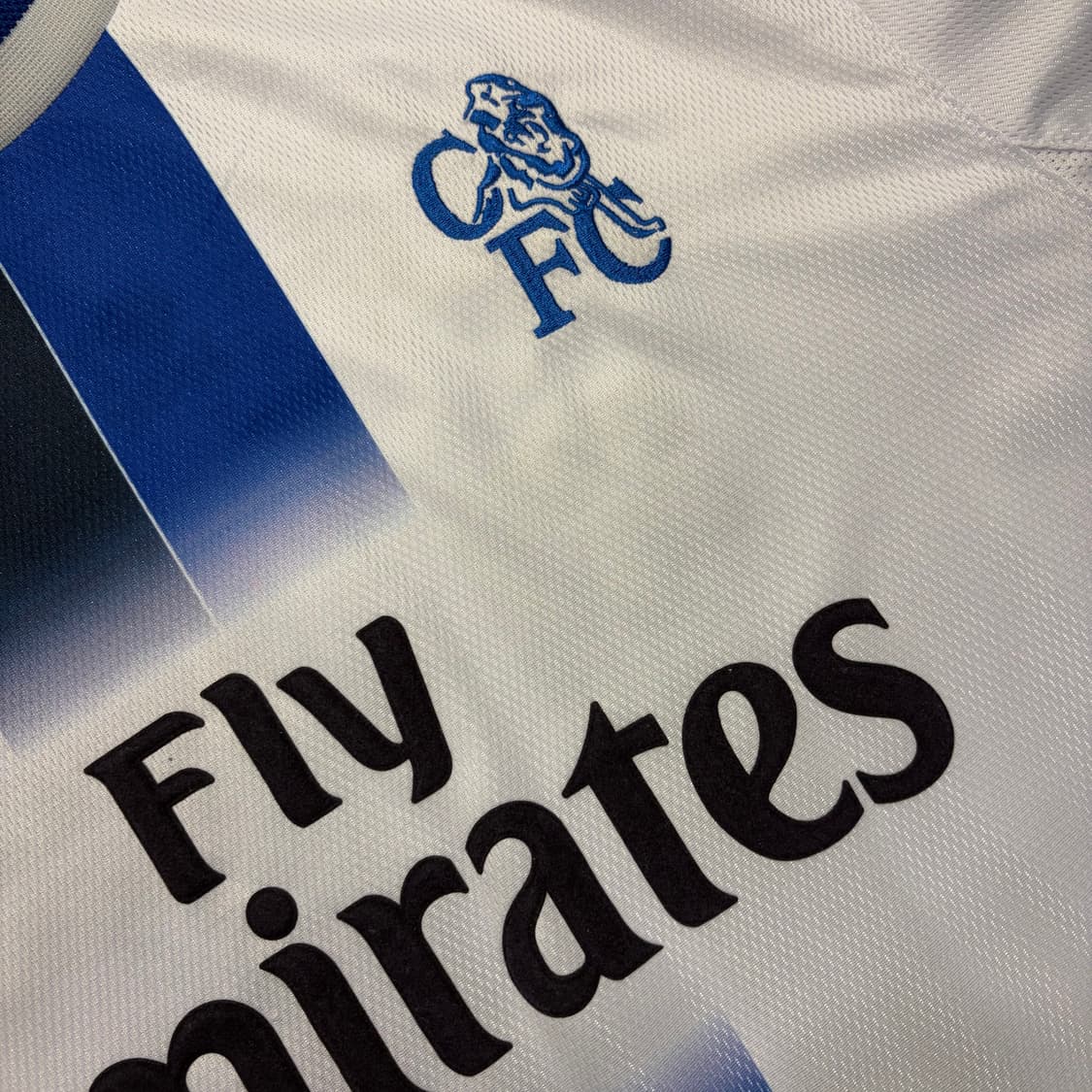 [2XL] 엄브로 03-05 첼시 FC 화이트 유니폼 반팔 D396 상품이미지5