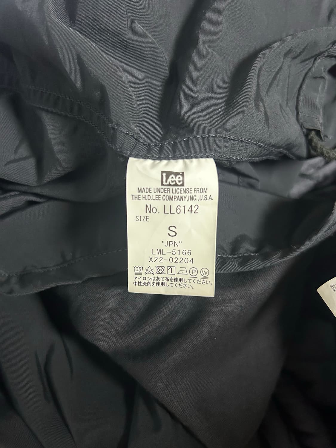 Lee 재팬 m65 블랙 (Lee 코리아 X) 상품이미지9