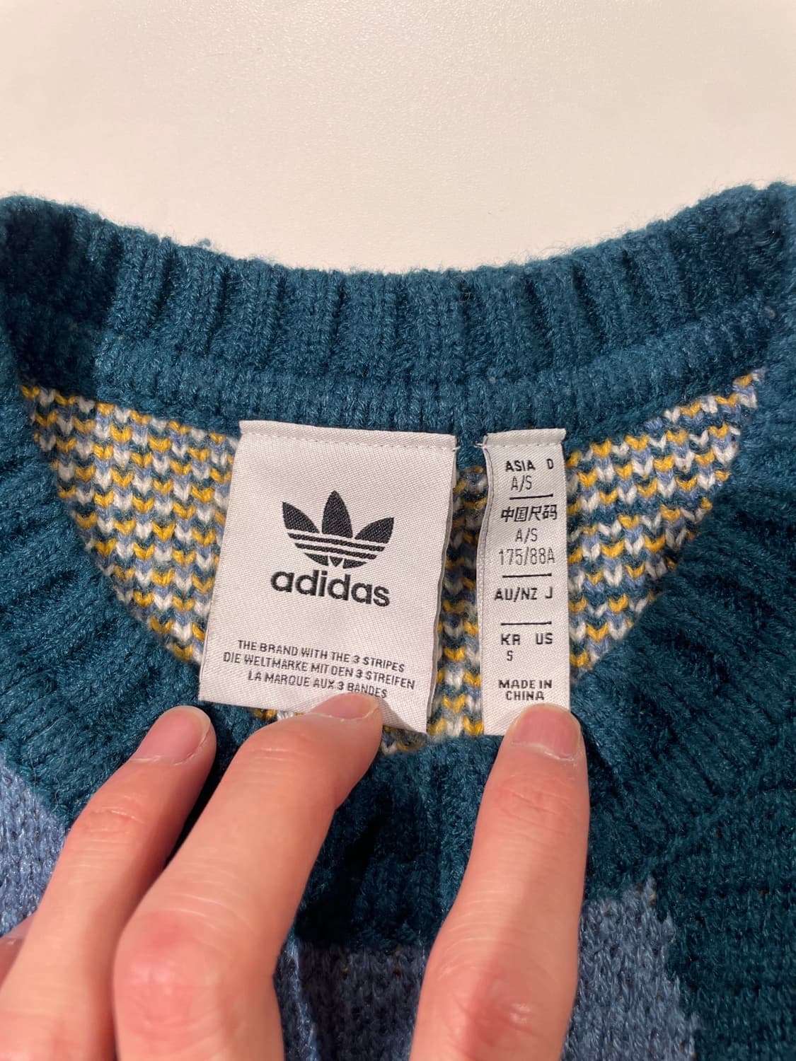 아디다스 오리지널스 믹스 케이블 스웨터 상품이미지7