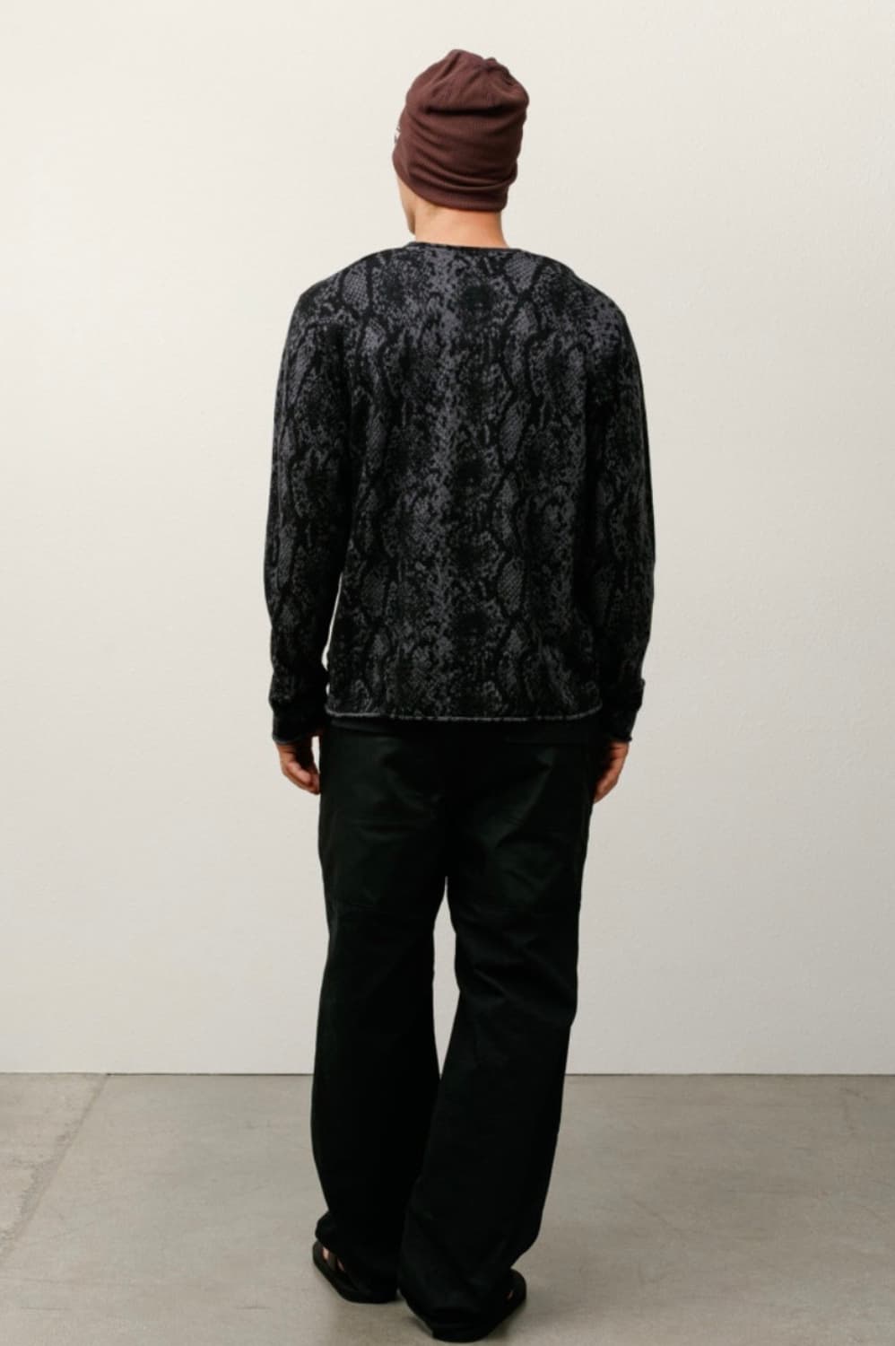 stussy 파이썬 크루 스웨터 니트  상품이미지5