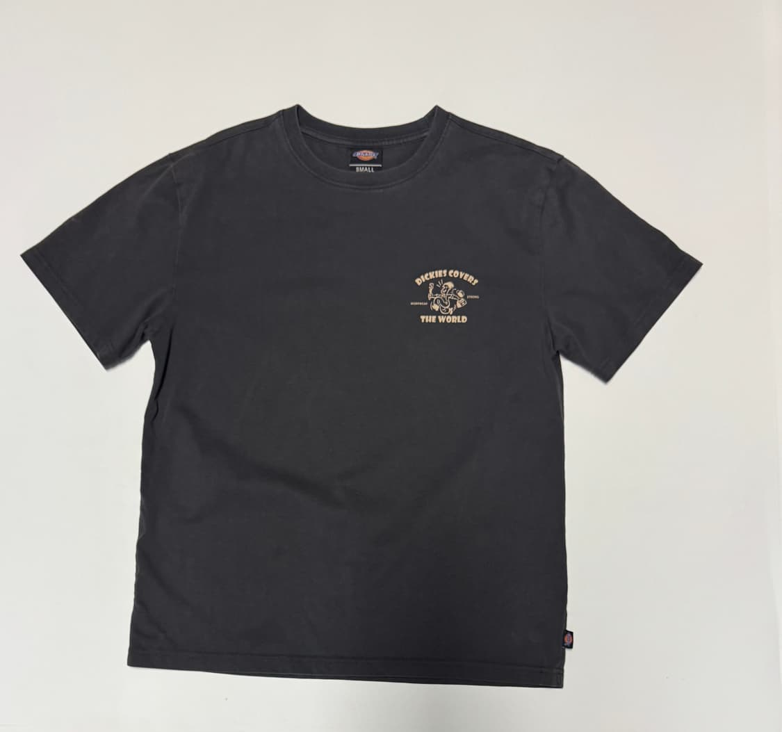 공용!! 디키즈 Dickies USA 뒷 프린팅 워크웨어 반팔 티셔츠 S 상품이미지2
