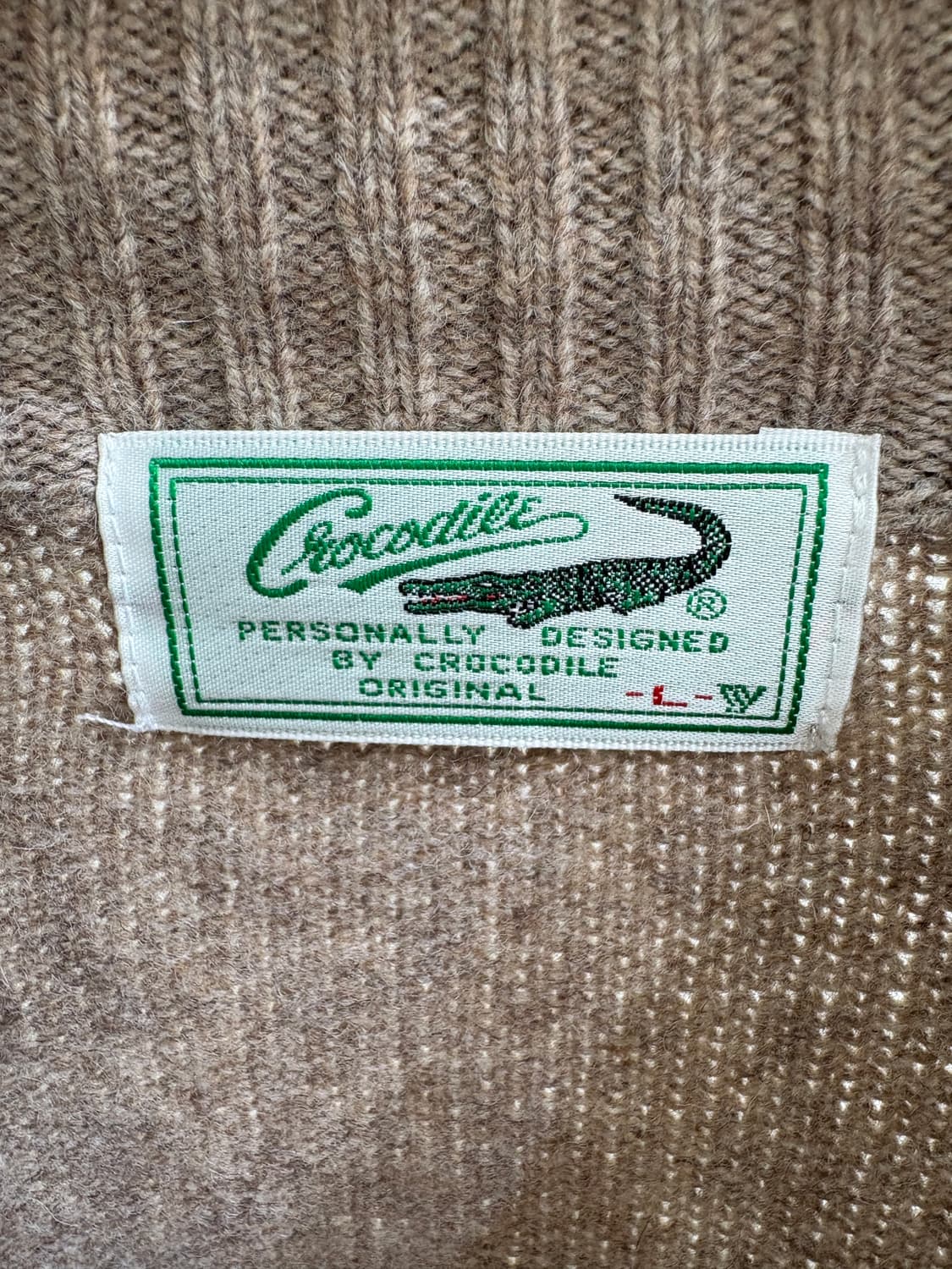 CROCODILE 니트집업 상품이미지6