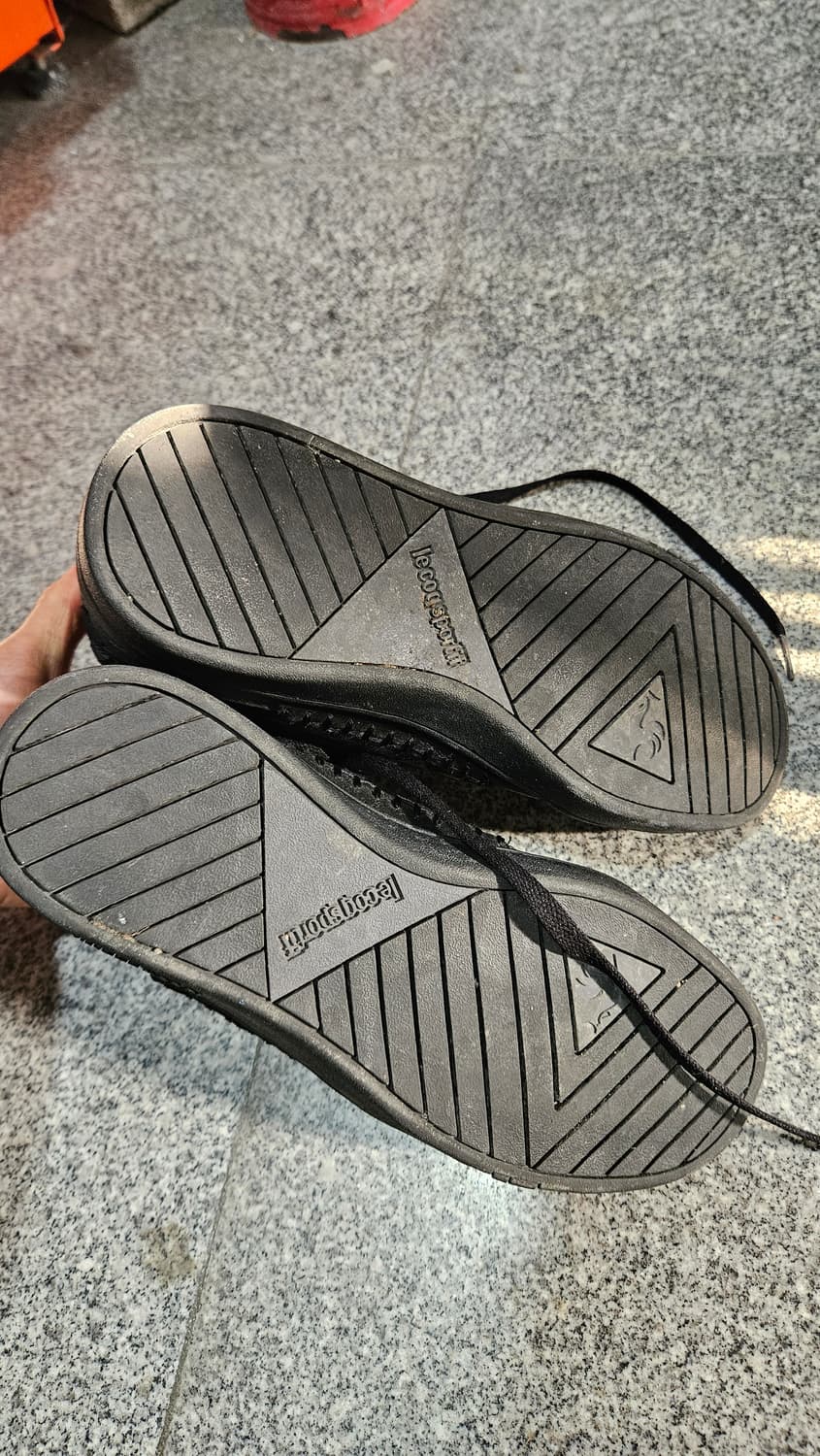 르꼬끄 스포르티브 블랙 하이탑 260mm 상품이미지3