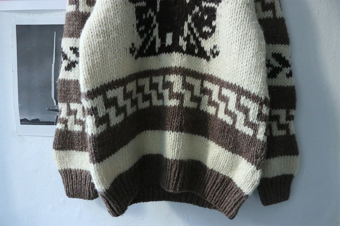 빈티지 울 코위찬 스웨터  상품이미지4