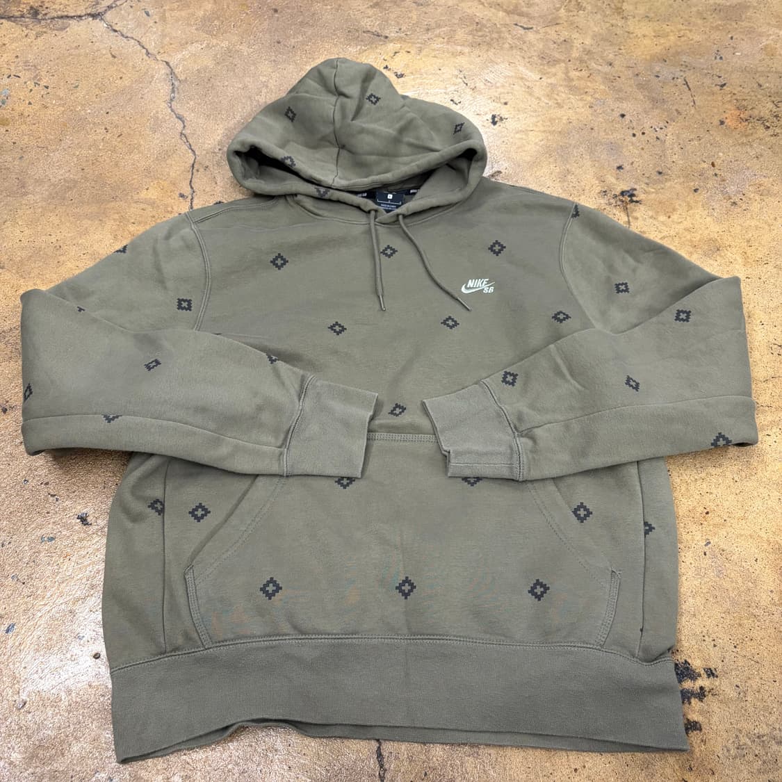 나이키 카키 패턴 후드티 상품이미지2