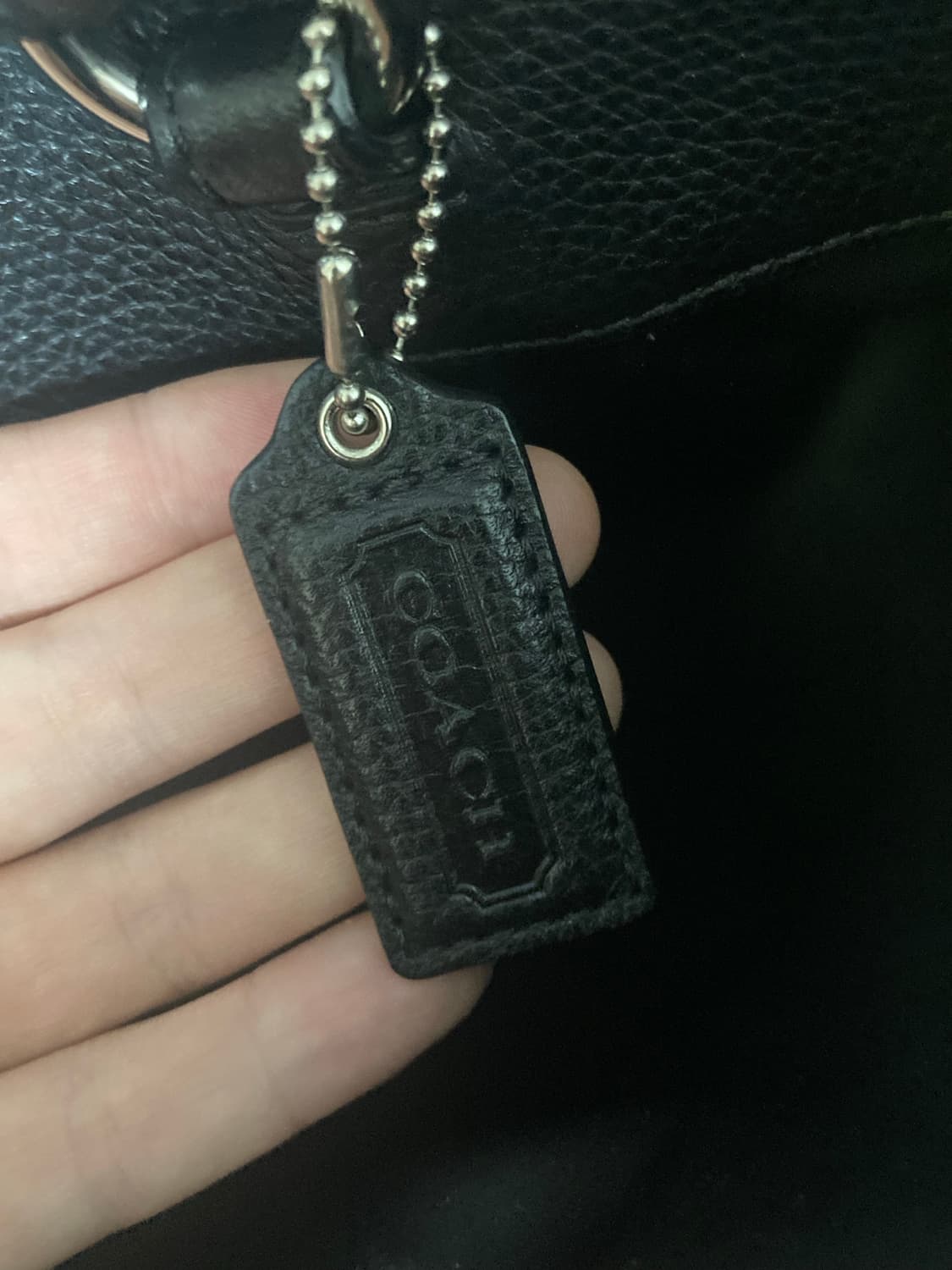 코치 블랙 숄더백 상품이미지6