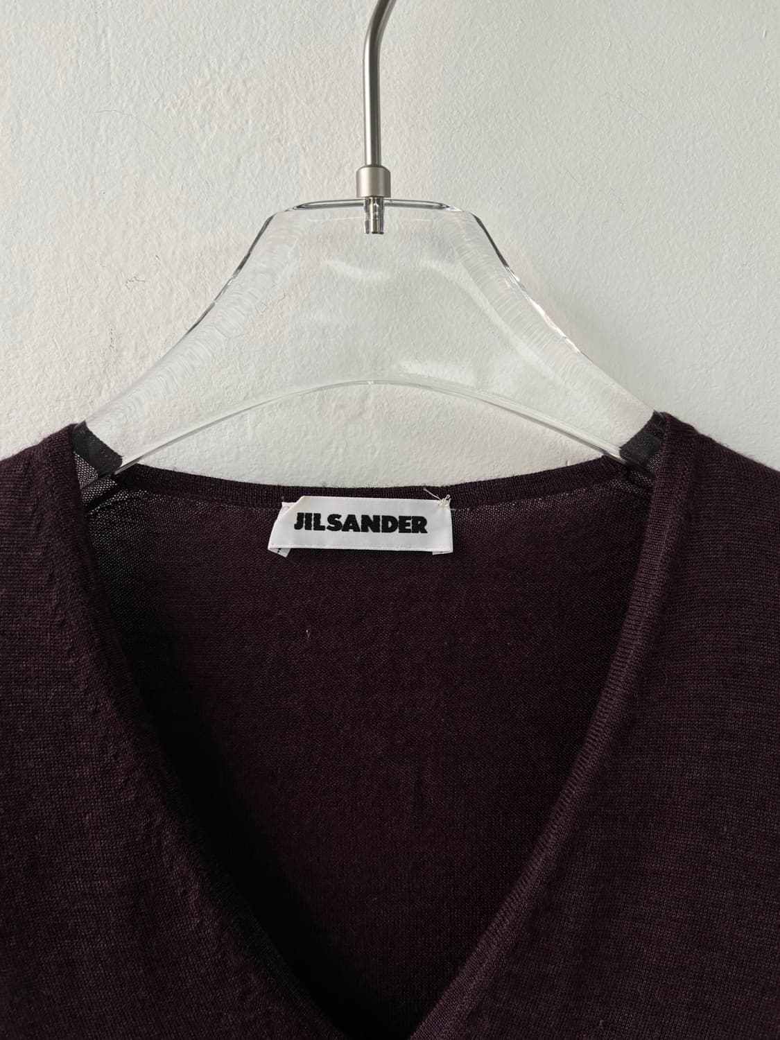 질샌더 브이넥 니트 상품이미지7