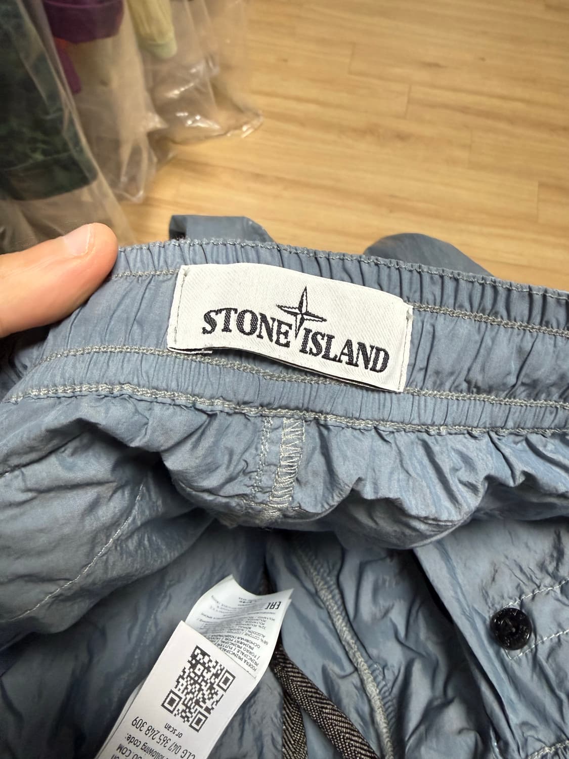 스톤아일랜드 루시도 TC 패커블 나일론 조거팬츠 상품이미지5