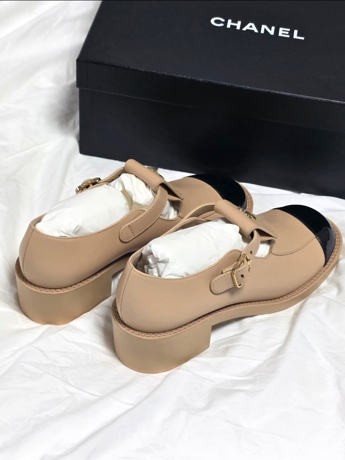 [EU39] 샤넬 마크다운 버클 메리제인 로퍼 새제품 상품이미지4