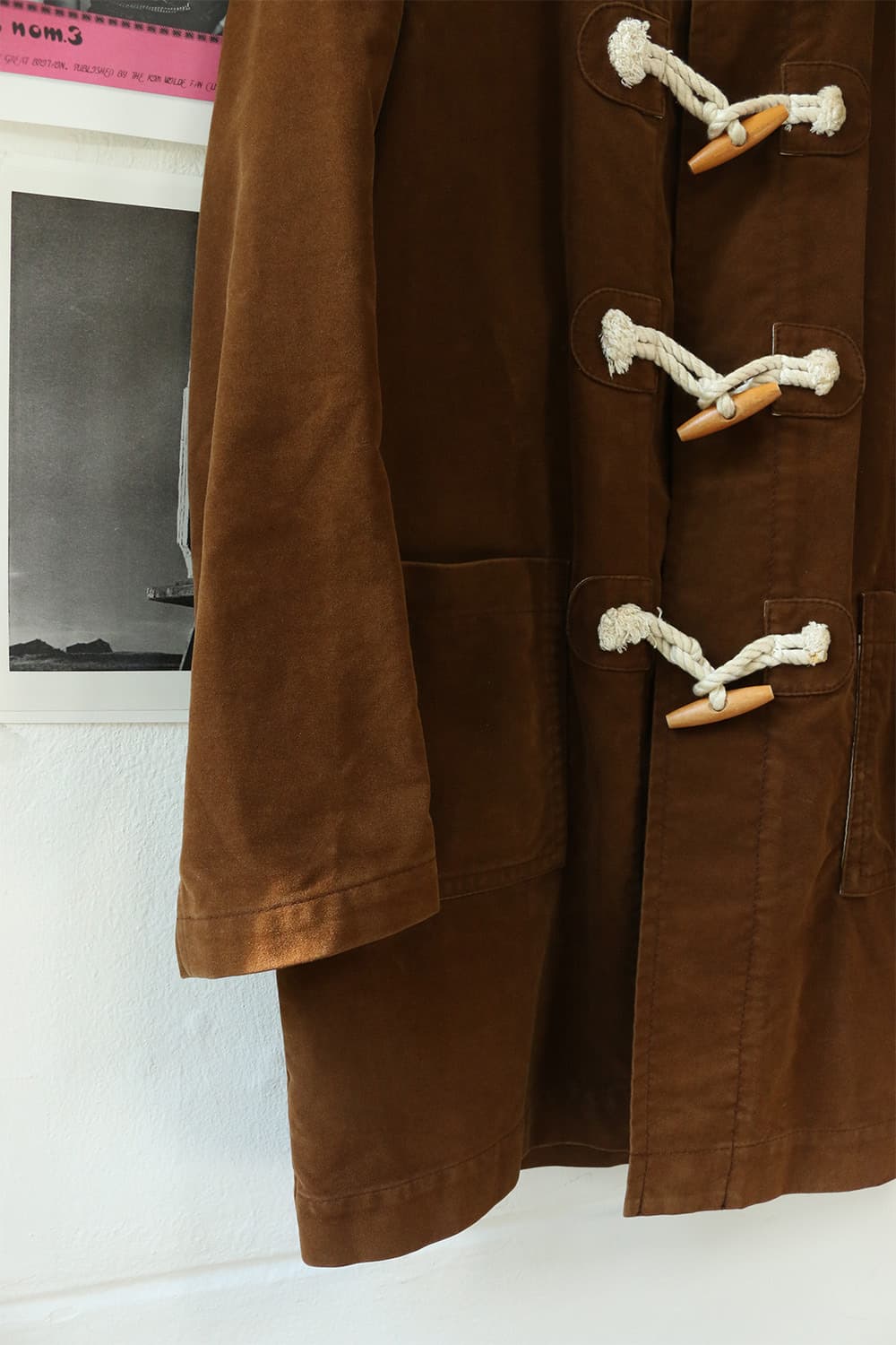 준야 와타나베 맨 브라운 더플 코트  상품이미지6