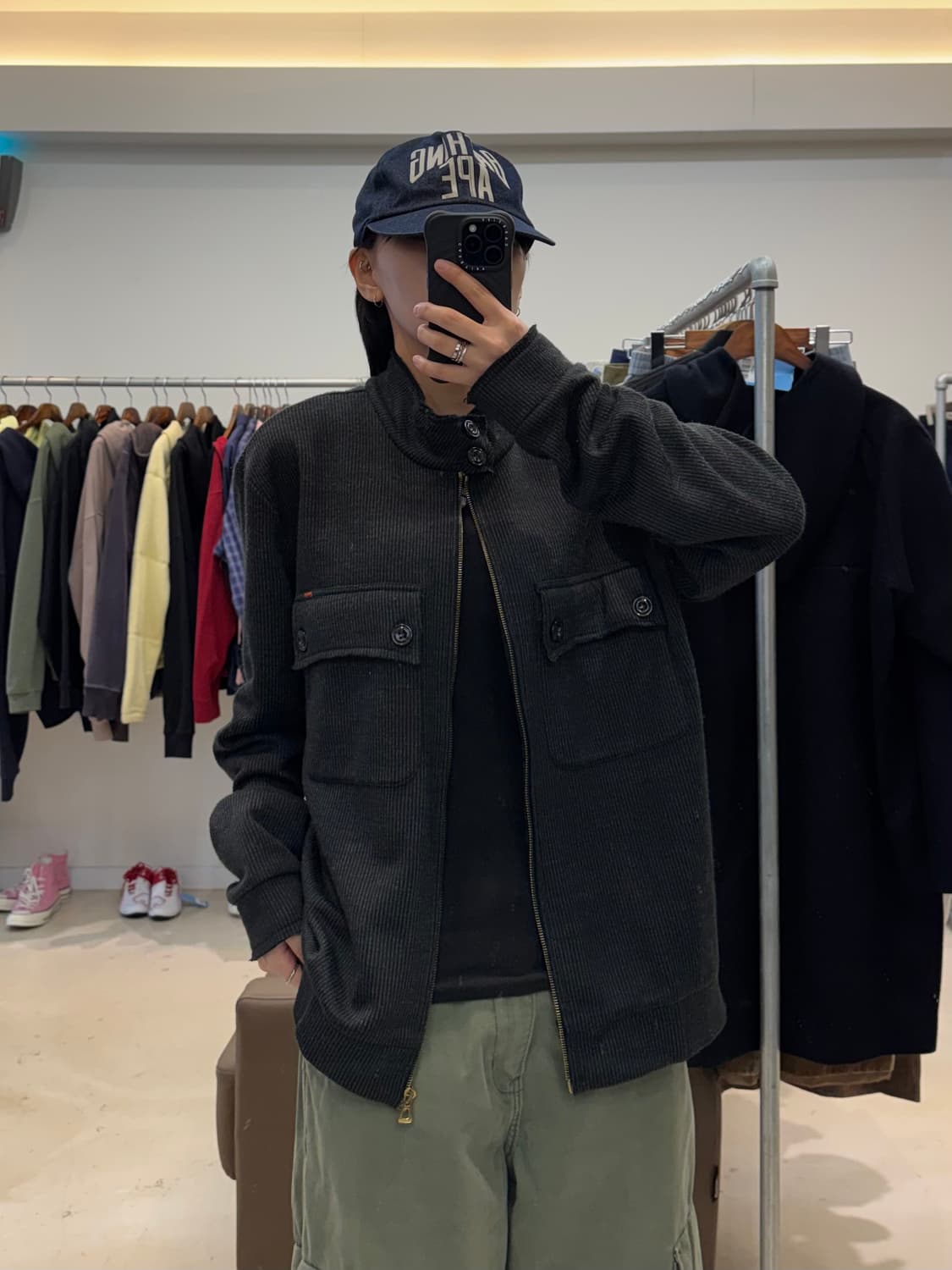 휴고보스 니트 집업 상품이미지5