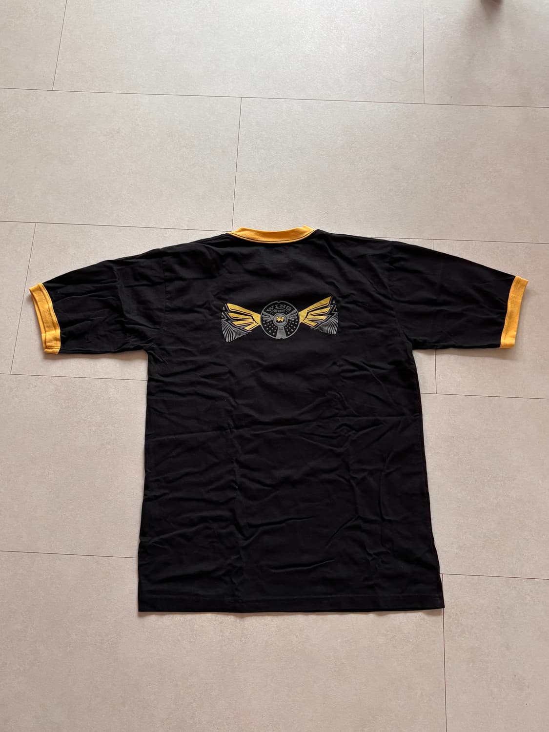 Vintage PizzaHut WingStreet 링거티 상품이미지5