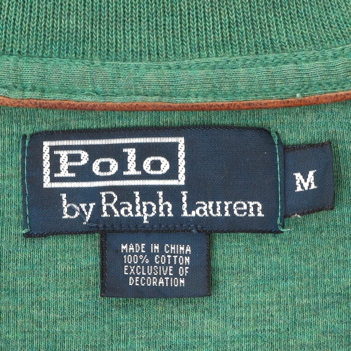 폴로 랄프로렌 그린 하프집업 코튼 니트 상품이미지8