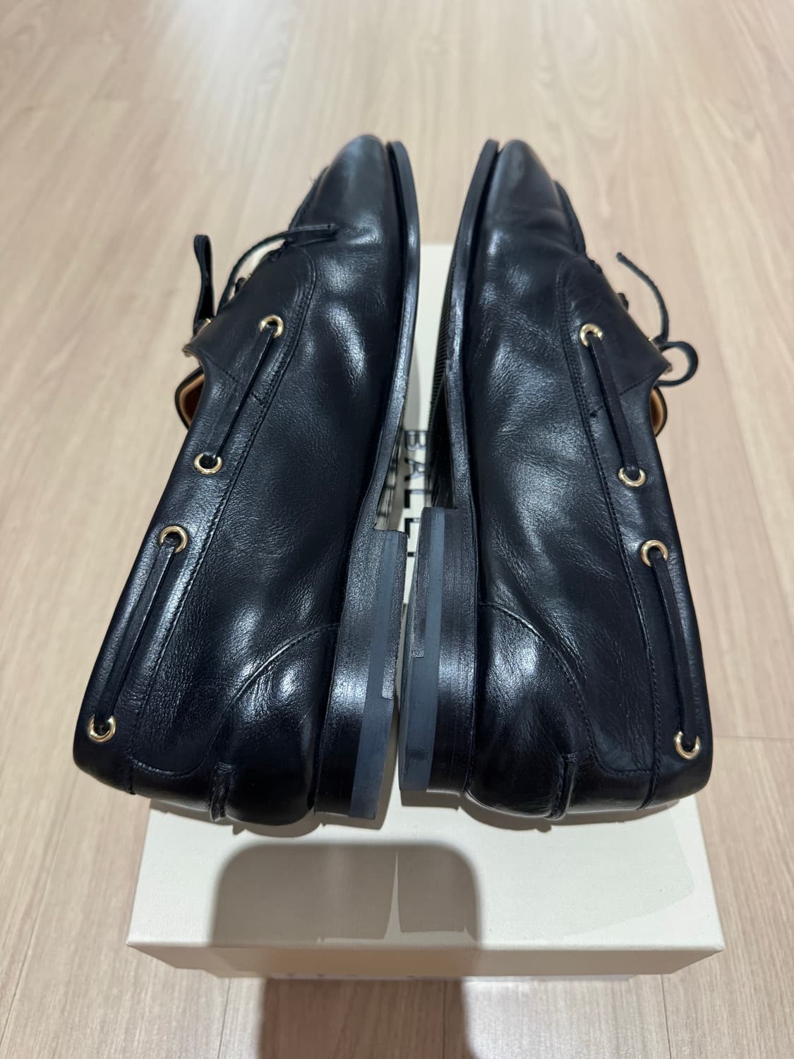 발리 플룸 보트슈즈 블랙 270 상품이미지5