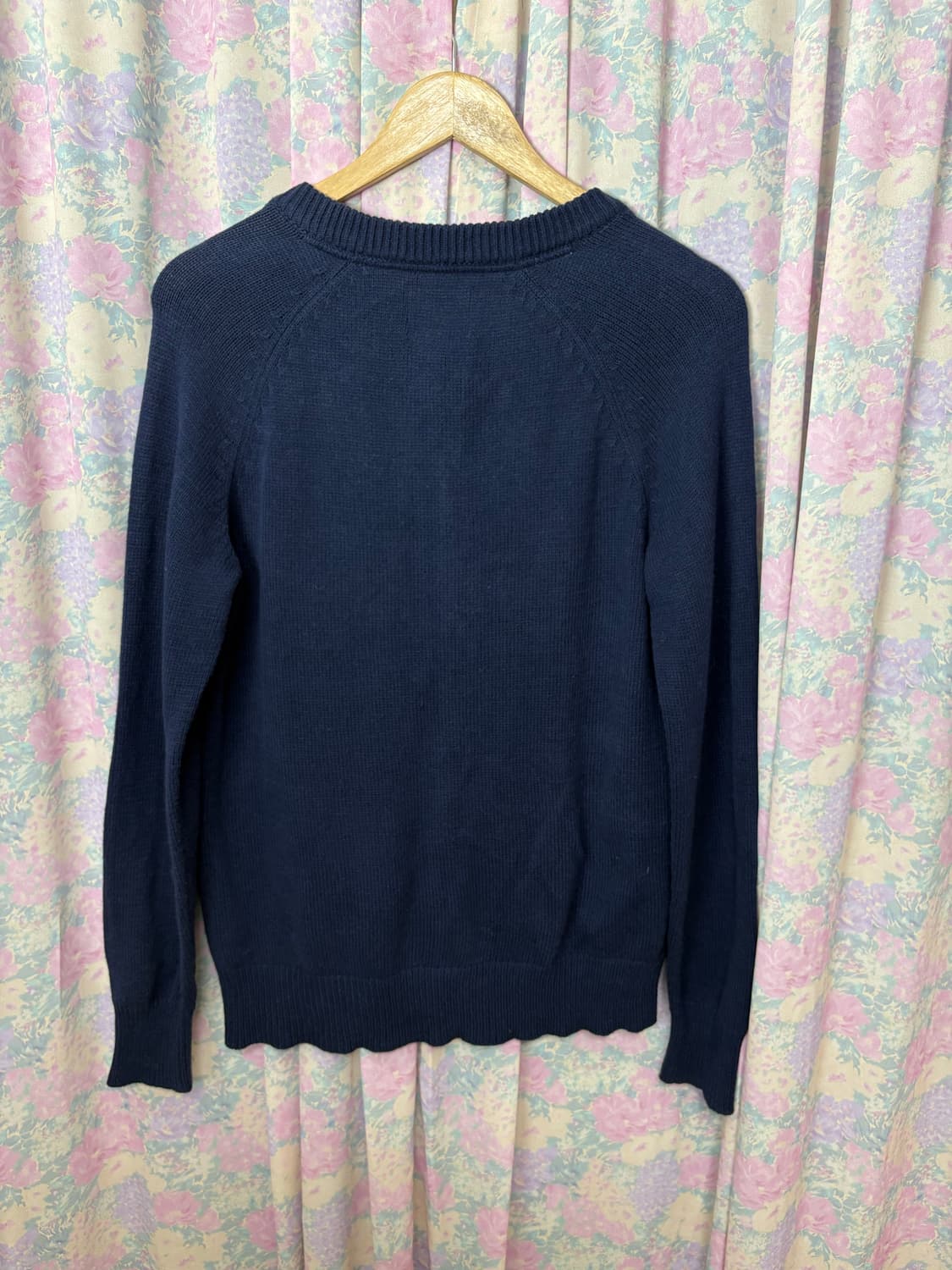 네이비 단추 가디건 상품이미지9