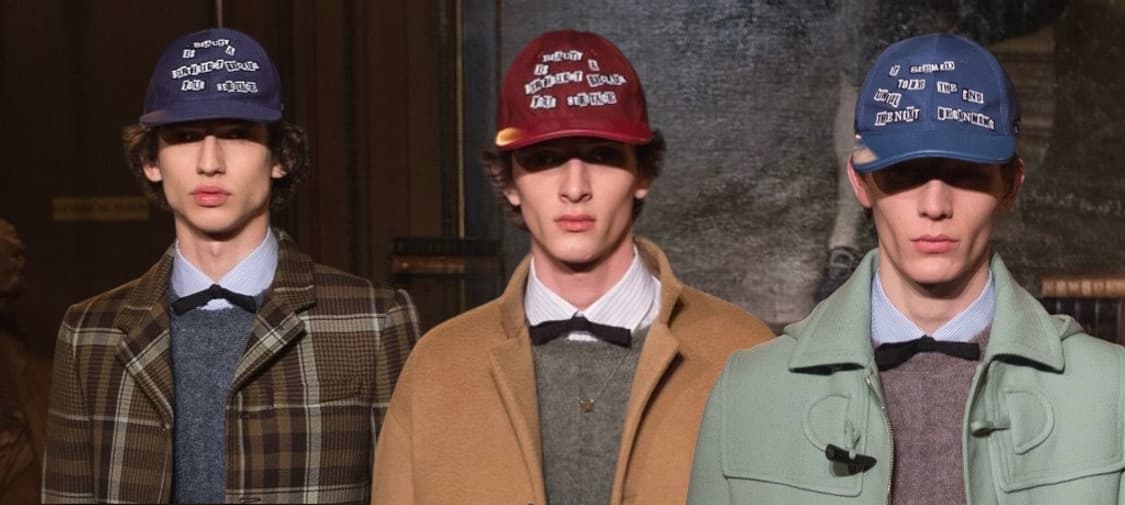 발렌티노 램스레더 패치캡/레어 상품이미지8