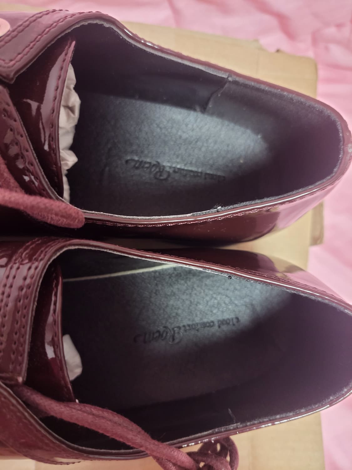 급처미사용새상품!로엠 구찌,샤넬느낌 에나멜 여자 더비슈즈 로퍼 구두 상품이미지6