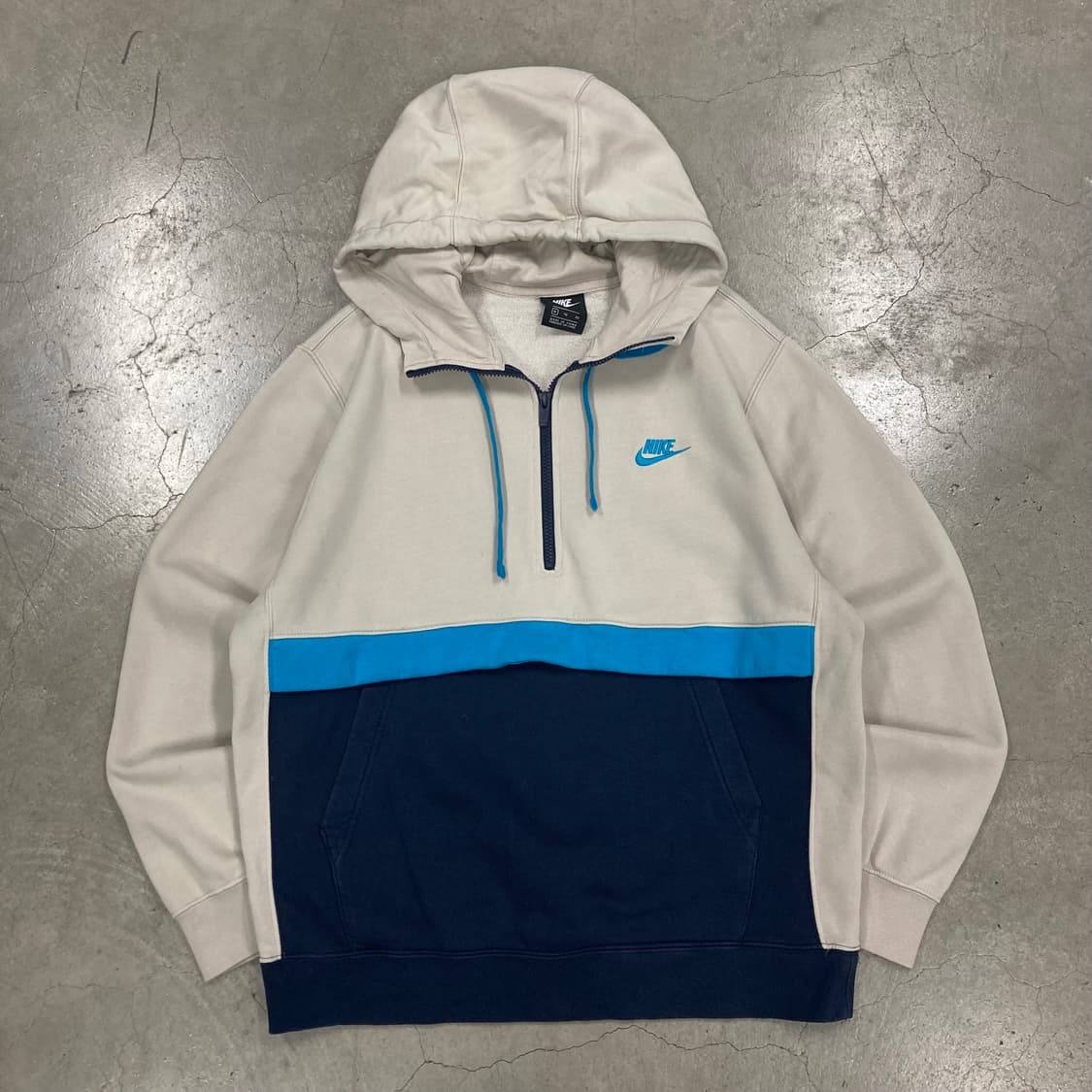 나이키 믹스 컬러 스몰 로고 후드티 상품이미지1