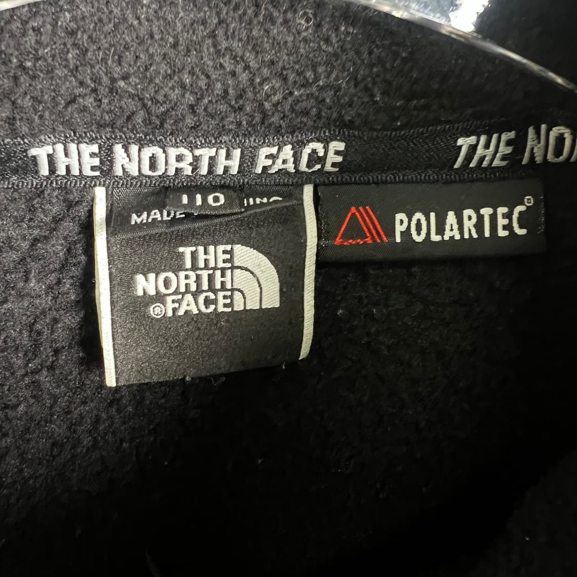 노스페이스 블랙 데날리 플리스 자켓 110 상품이미지3