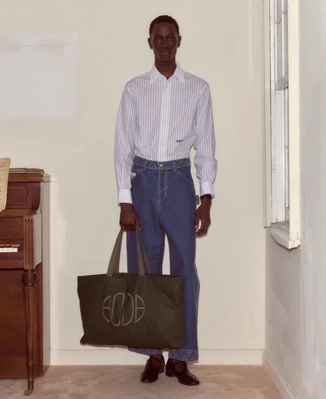 보디 BODE waxed cotton zip 토트백 상품이미지3