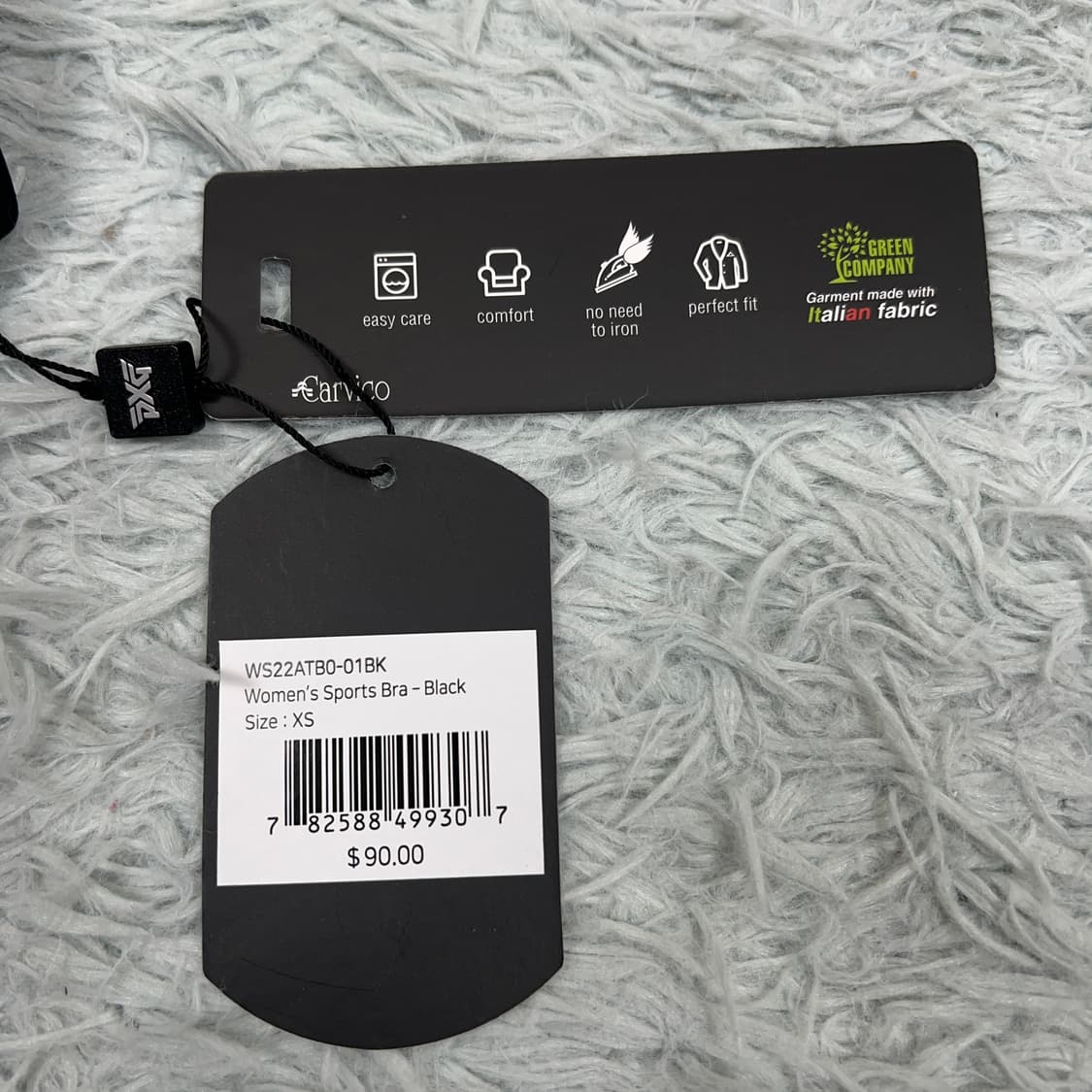 [새상품] PXG 우먼스 스포츠브라 블랙 상품이미지8