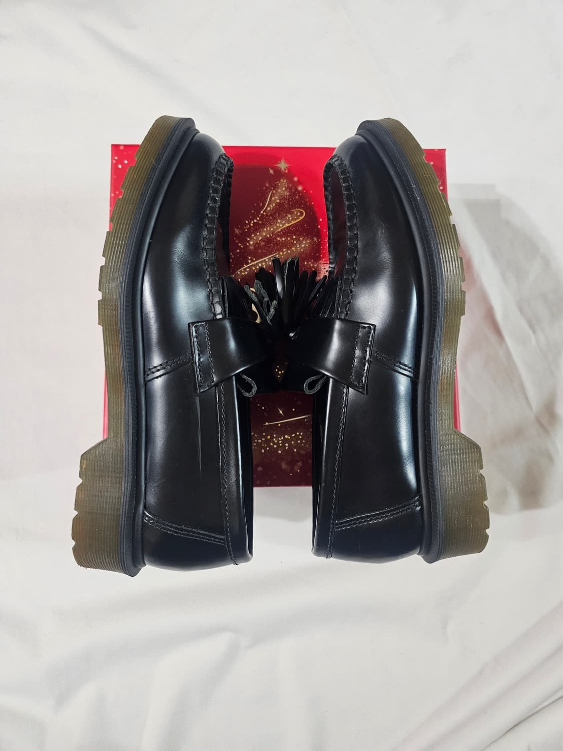 [250,uk6,eu39] 닥터마틴 아드리안 태슬 로퍼 블랙 상품이미지7