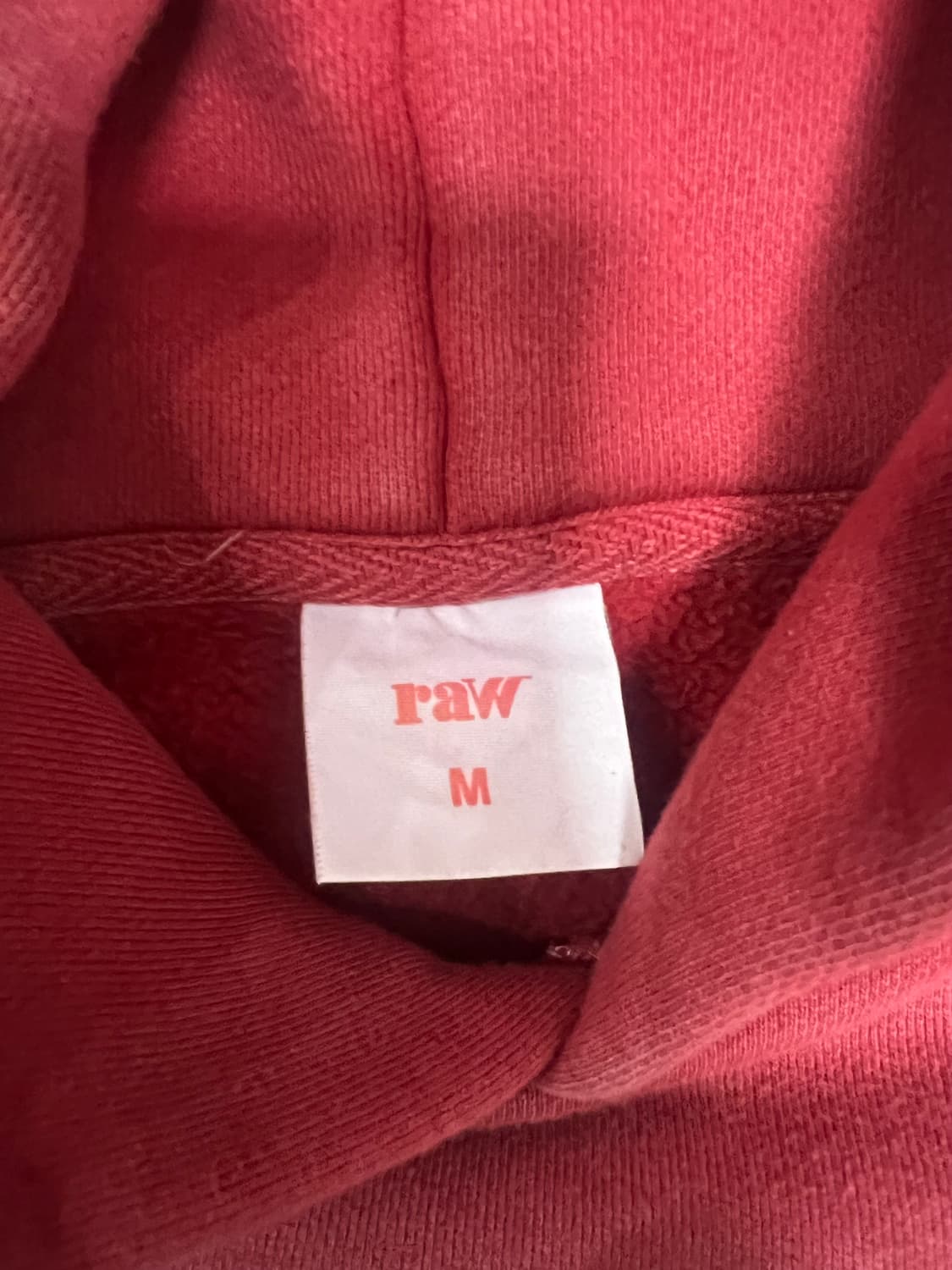 블라인드파일즈 후드 레드 상품이미지2