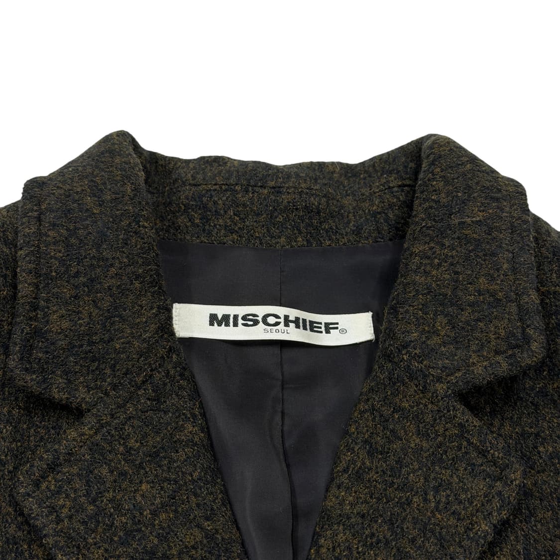 미스치프 자켓 원피스 코트 브라운 M 상품이미지2