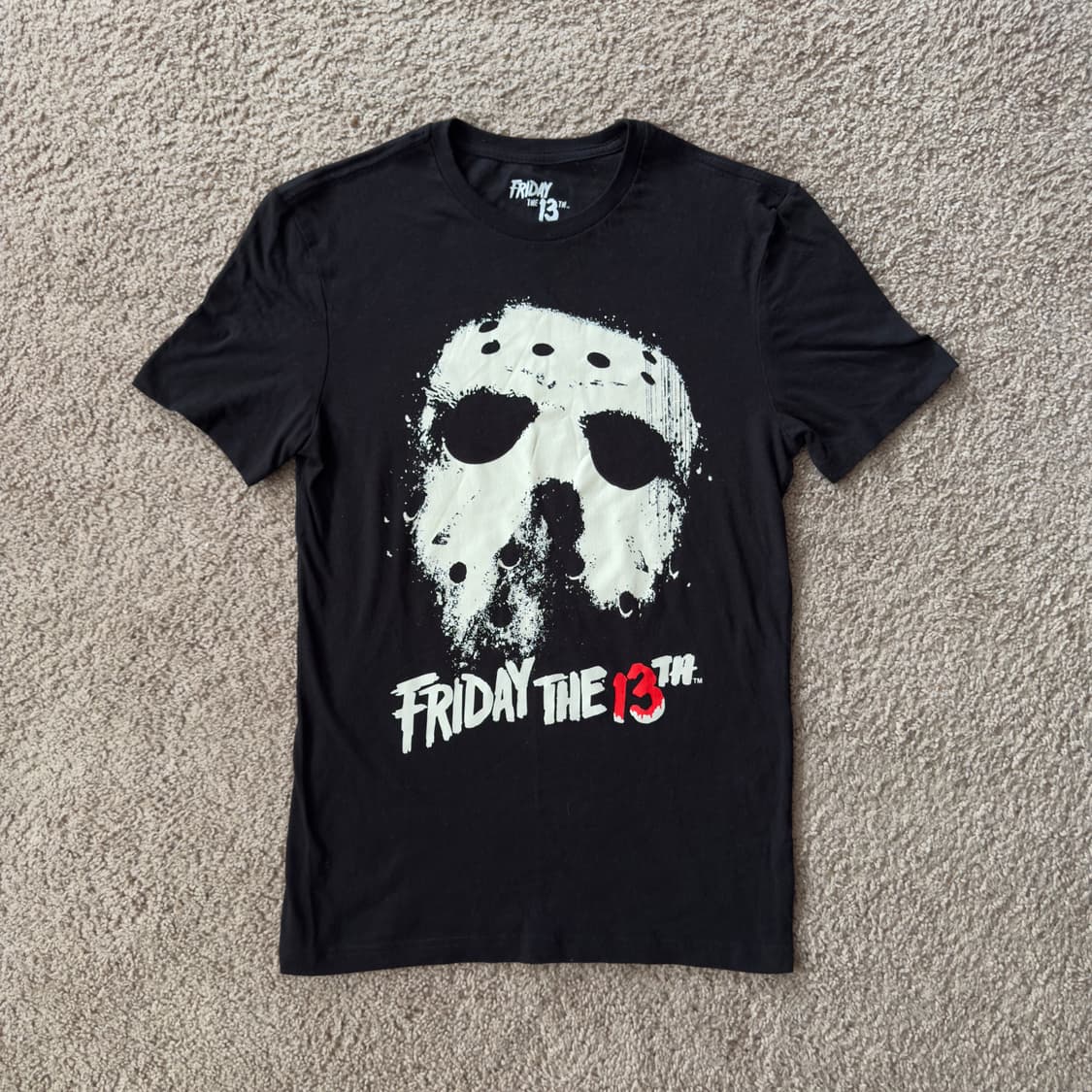 빈티지 13일의 금요일 제이슨 공포영화 공식 티셔츠 상품이미지1
