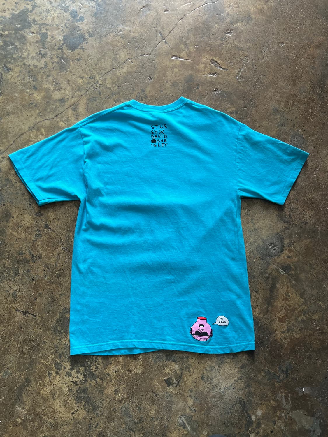 STUSSY x David Shrigley SS Chain T-SHIRT 상품이미지3